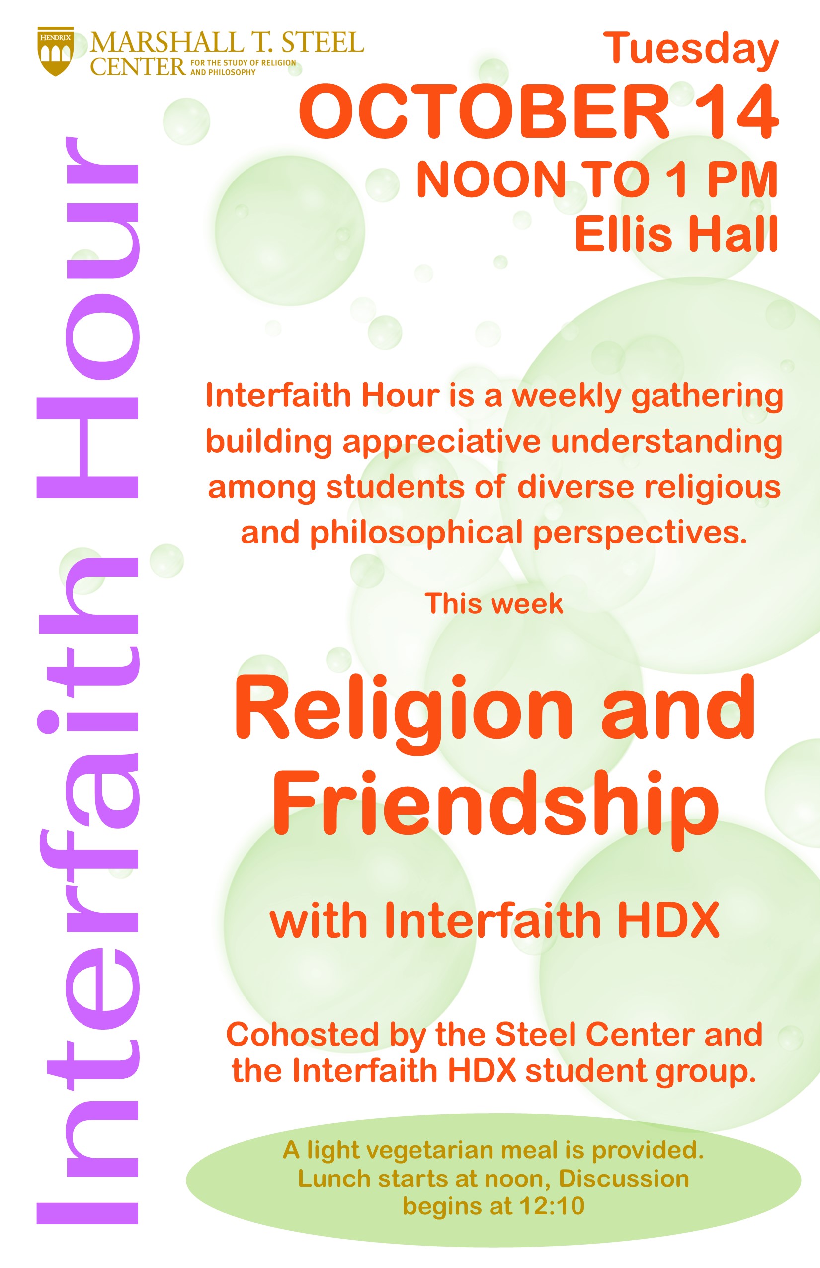 Interfaith Hour: Religion and Friendship Interfaith Hour: Religion and Friendship